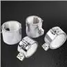 Industrial Electric Resistance Plastic Extruder Band Heater Element Ceramic Coil — gallery image 5