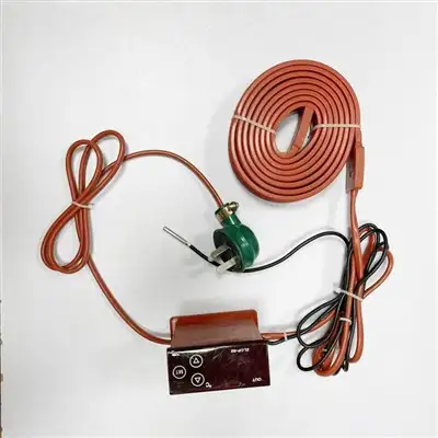 Flexible Silicone Rubber Drain Pipe Heater — gallery image 2
