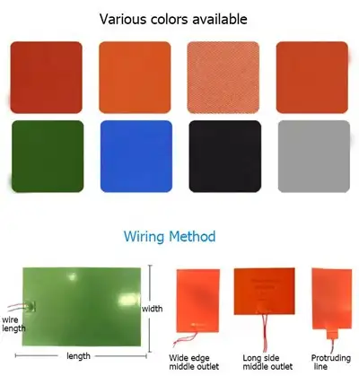 Silicone Heating Pad 220v — gallery image 3