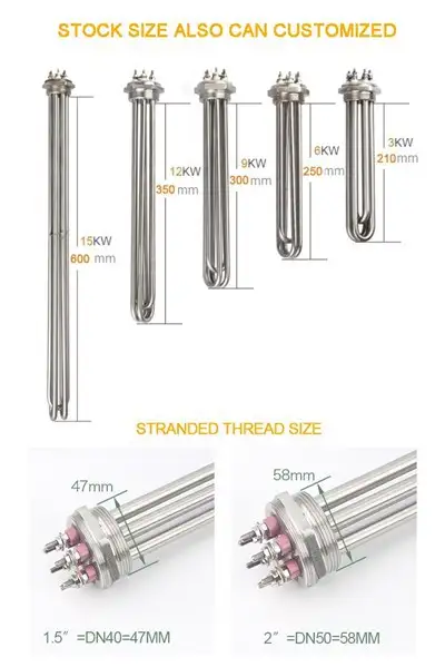 Boiler Heating Rod — gallery image 2