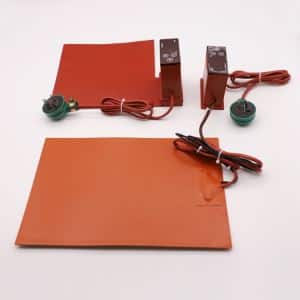 24v Temperature Control Flexible Silicone Heating Pad Heater