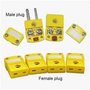 Thermocouple Connector Male And Female Industrial Electrical Plugs And Sockets